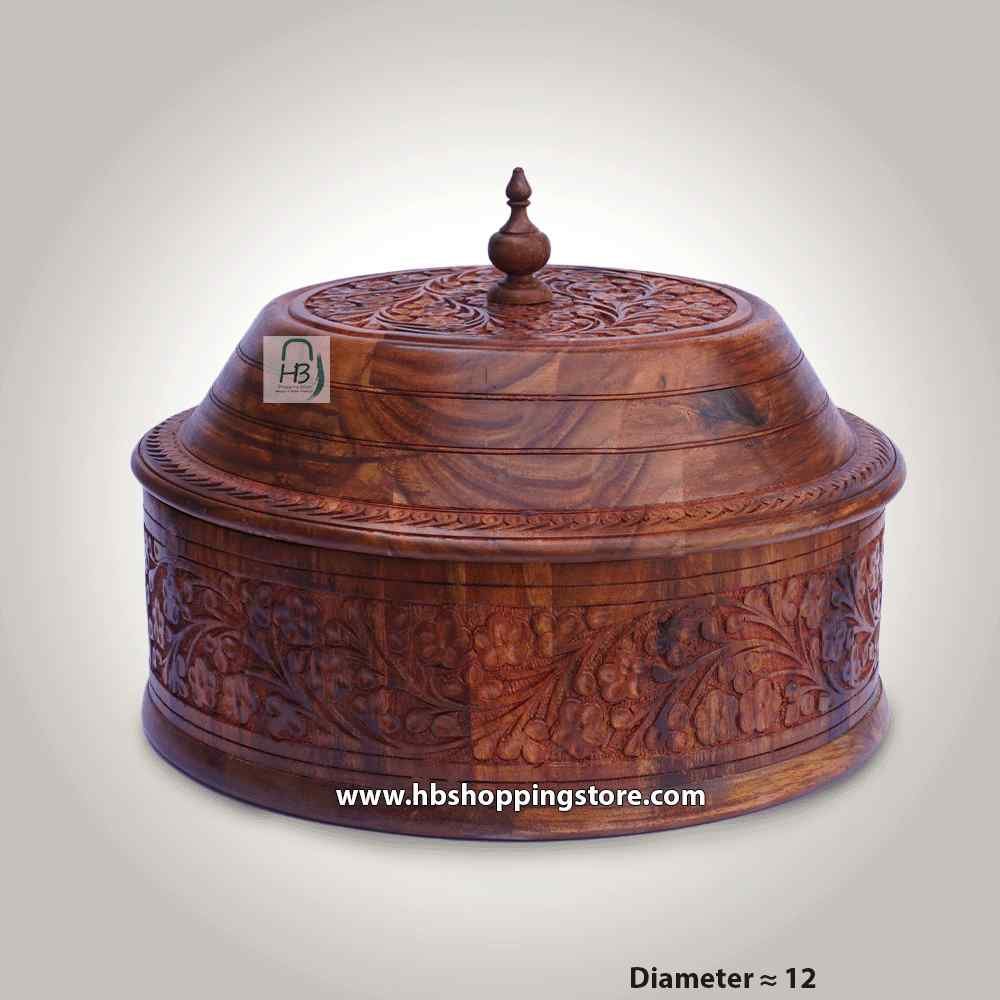 Wooden Stainless Steel Carving Hot Pot Steel Hot Pot Handmade Hot Pot