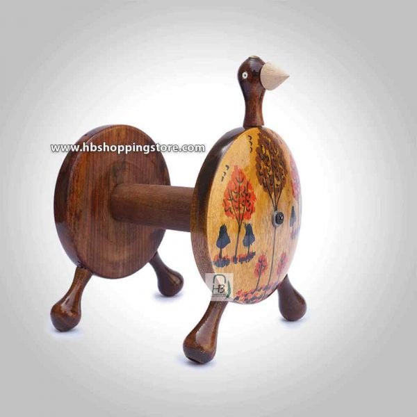 Hand-Painted Wood Kitchen Tissue Roll Holder Wood Paper Holder Tissue Holder For DinningTable